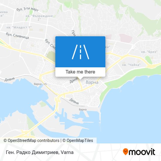 Ген. Радко Димитриев map