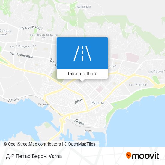 Д-Р Петър Берон map
