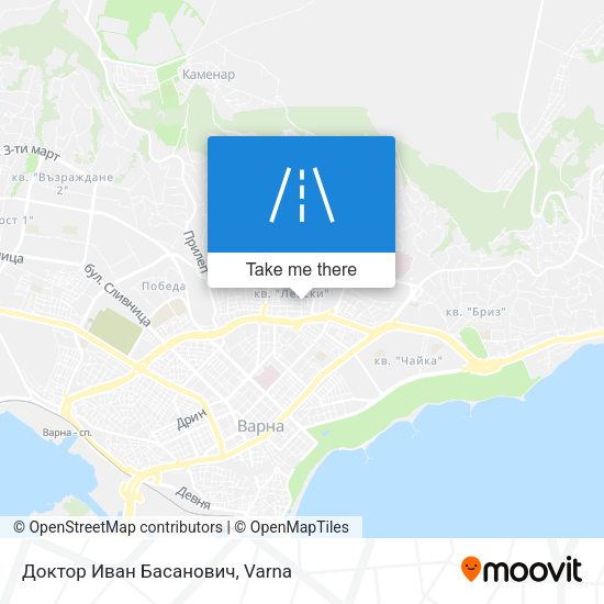 Доктор Иван Басанович map