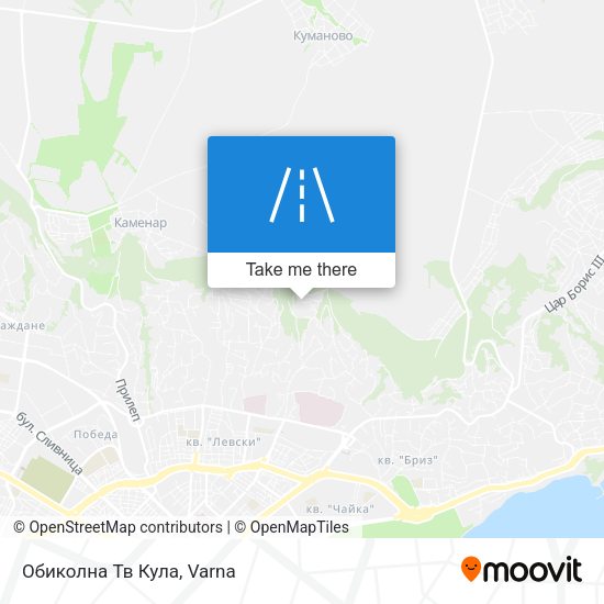 Обиколна Тв Кула map