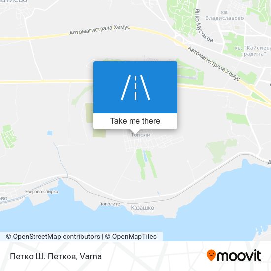 Карта Петко Ш. Петков