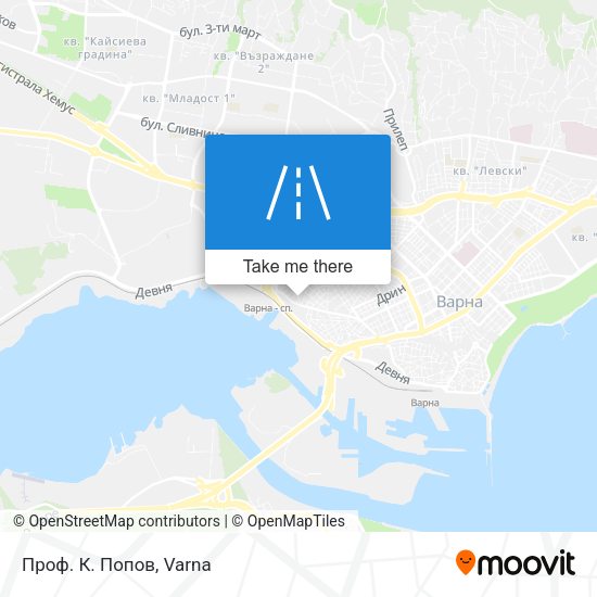 Проф. К. Попов map