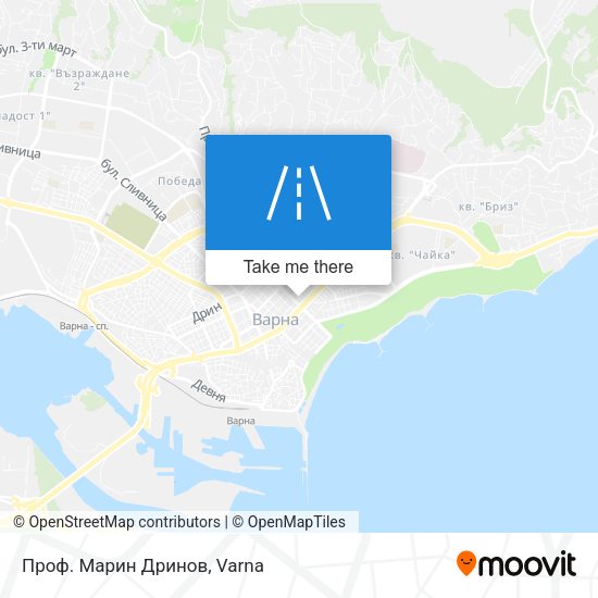 Проф. Марин Дринов map