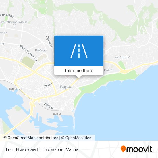Ген. Николай Г. Столетов map