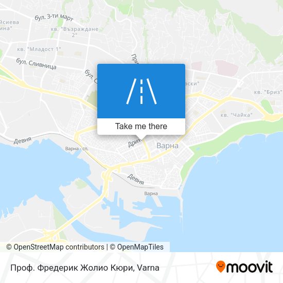 Проф. Фредерик Жолио Кюри map
