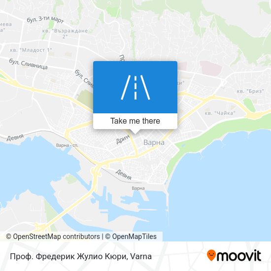 Проф. Фредерик Жулио Кюри map