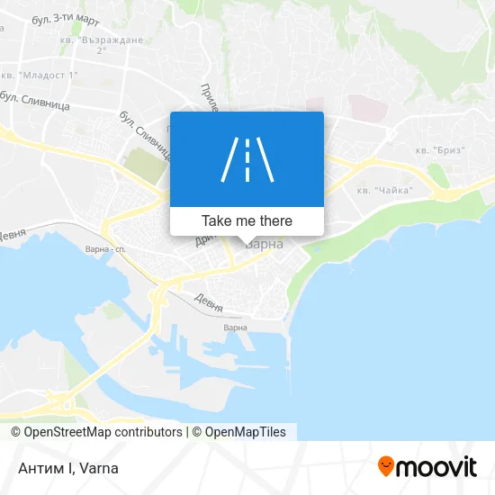 Карта Антим I