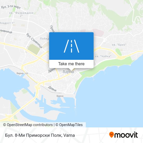 Бул. 8-Ми Приморски Полк map