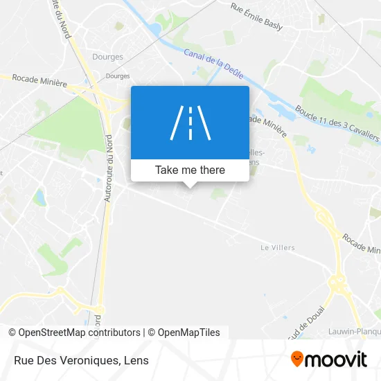 Rue Des Veroniques map