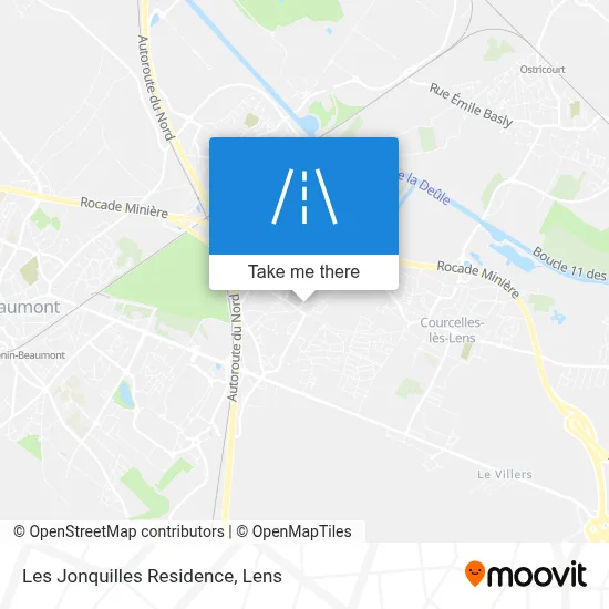 Résidence Les Jonquilles map