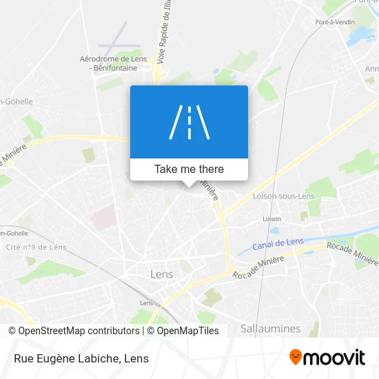 Rue Eugène Labiche map