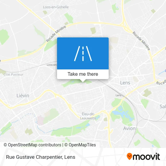 Rue Gustave Charpentier map