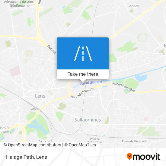 Chemin De Halage map