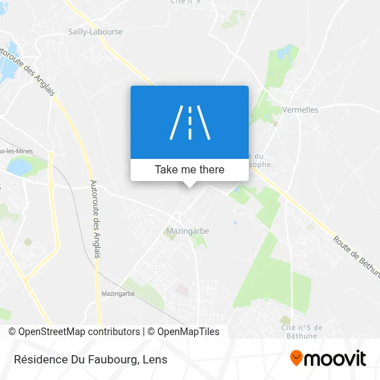 Résidence Du Faubourg map