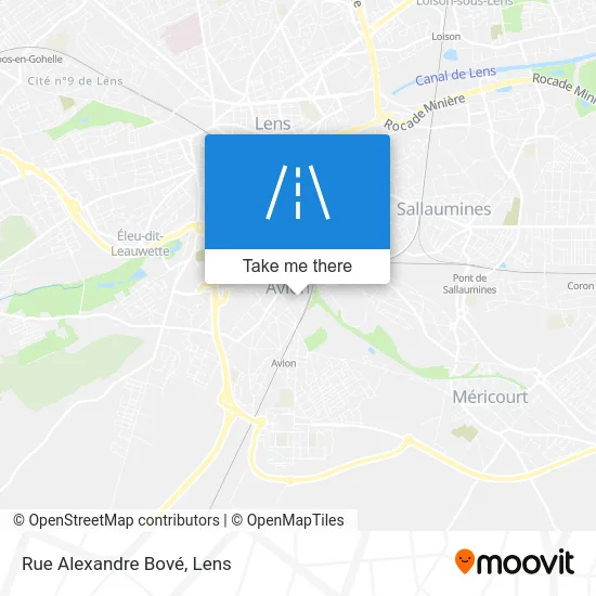 Rue Alexandre Bové map