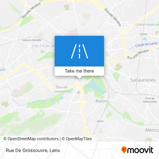 Rue De Grossouvre map