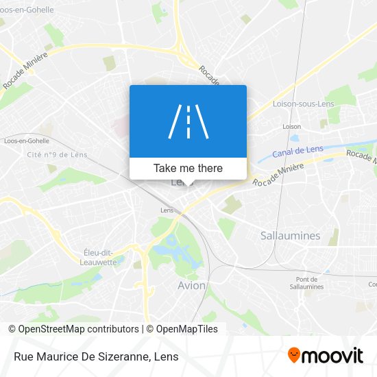 Rue Maurice De Sizeranne map