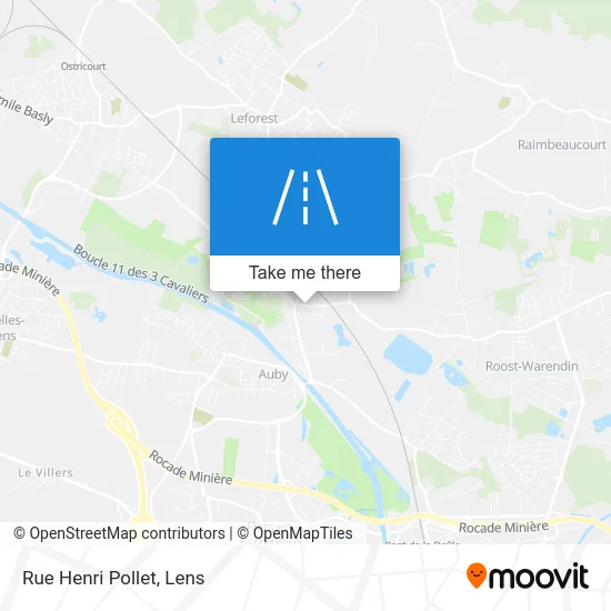 Rue Henri Pollet map