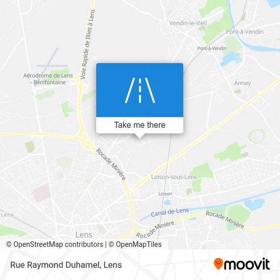 Rue Raymond Duhamel map