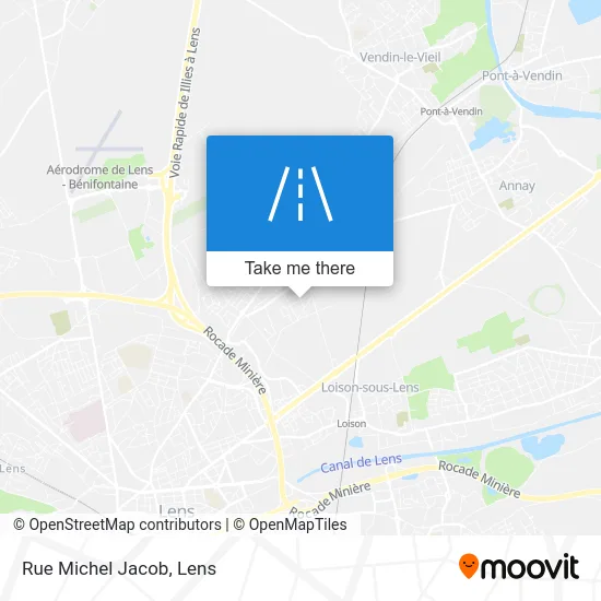 Rue Michel Jacob map