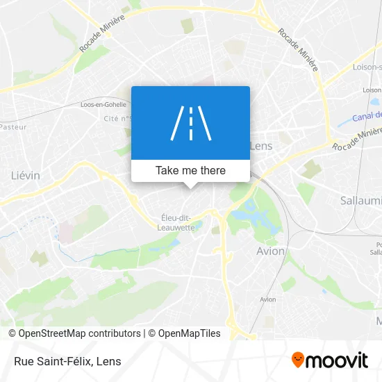 Rue Saint-Félix map