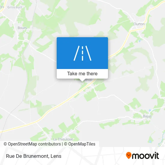 Rue De Brunemont map