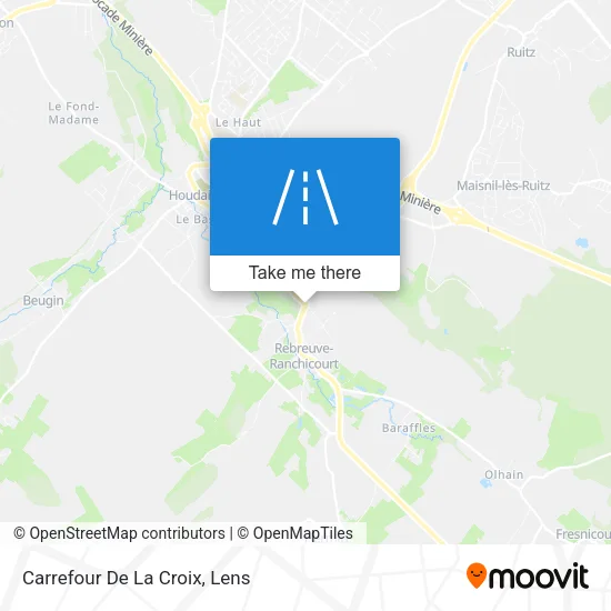 Carrefour De La Croix map