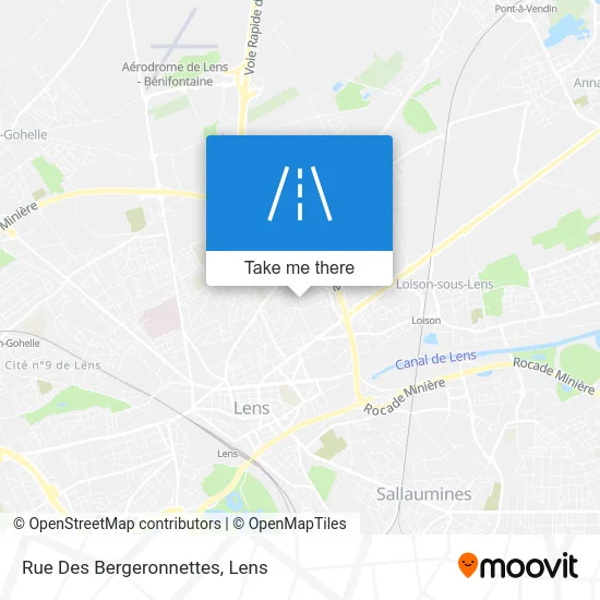 Rue Des Bergeronnettes map