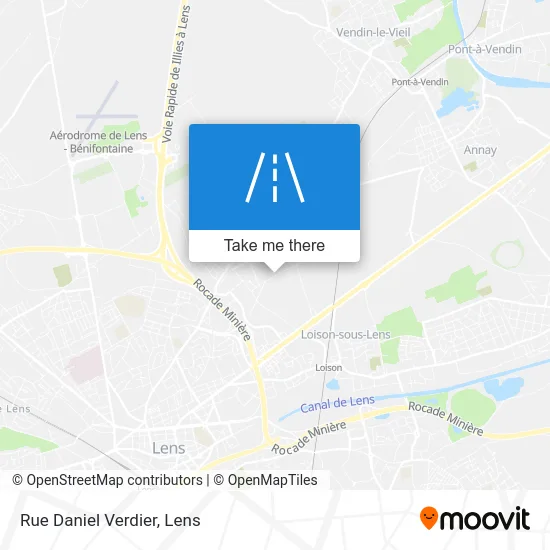 Rue Daniel Verdier map