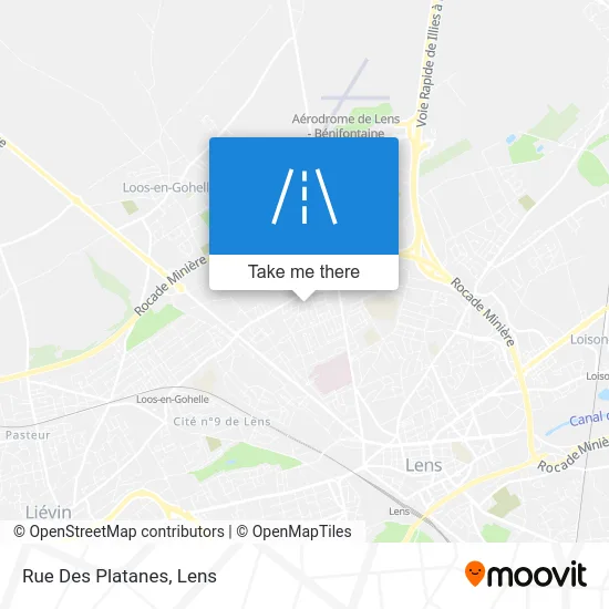 Rue Des Platanes map