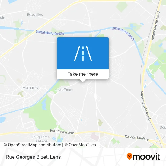 Rue Georges Bizet map