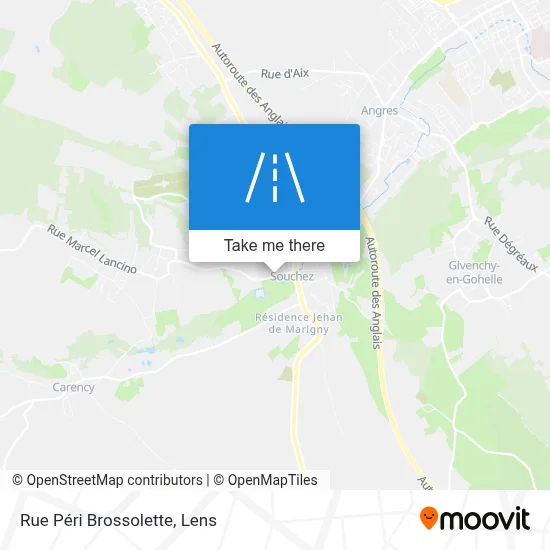 Rue Péri Brossolette map