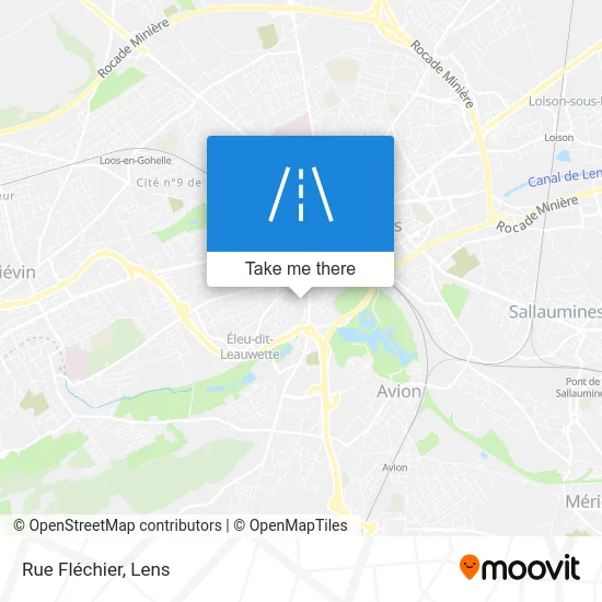 Rue Fléchier map