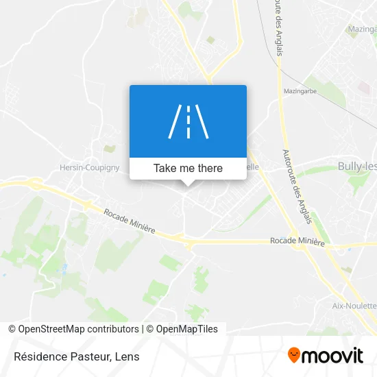 Résidence Pasteur map