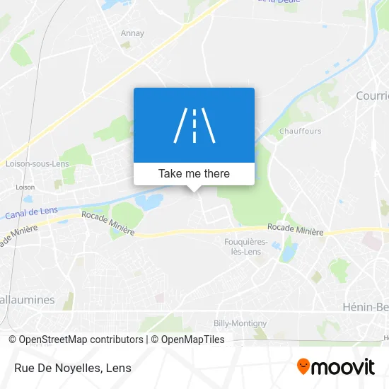 Rue De Noyelles map