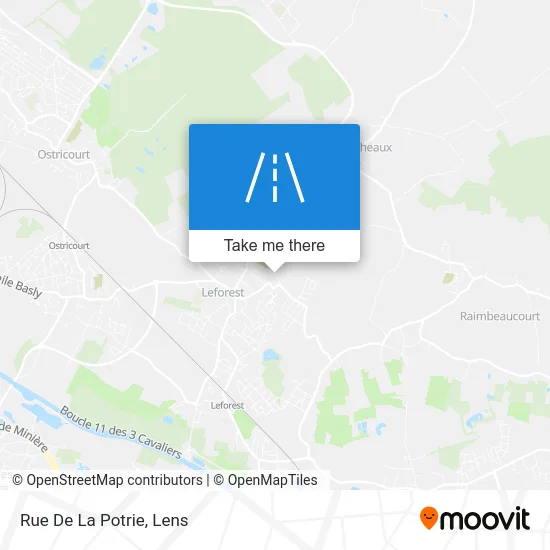 Rue De La Potrie map