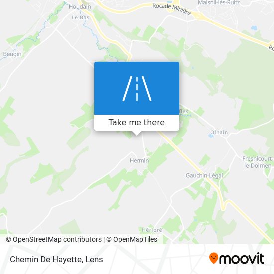 Chemin De Hayette map