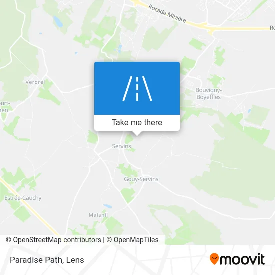 Chemin Du Paradis map