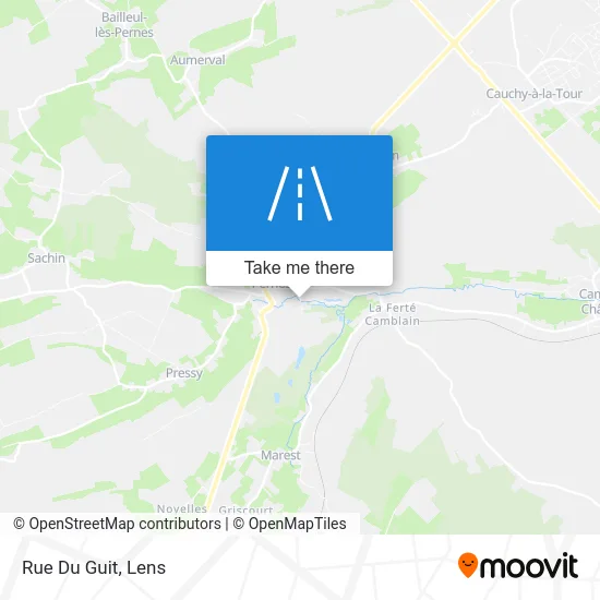 Rue Du Guit map