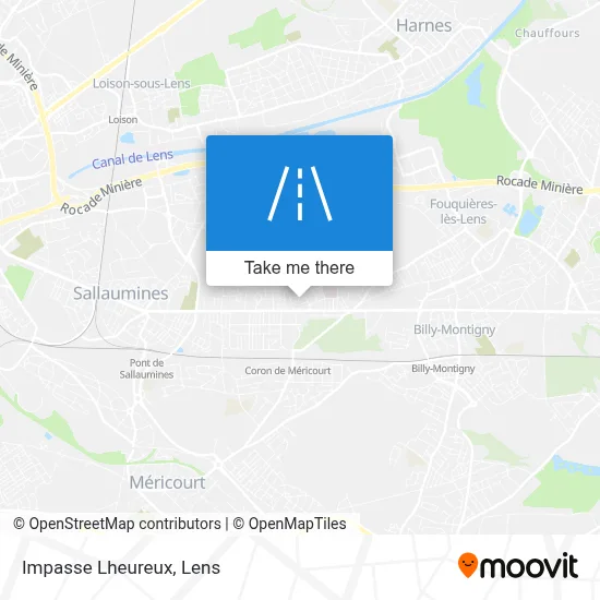 Impasse Lheureux map