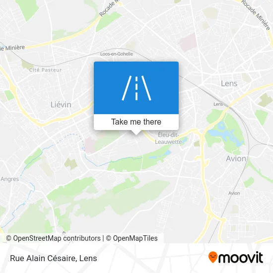 Rue Alain Césaire map