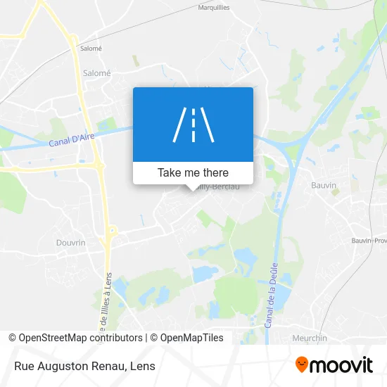 Rue Auguston Renau map