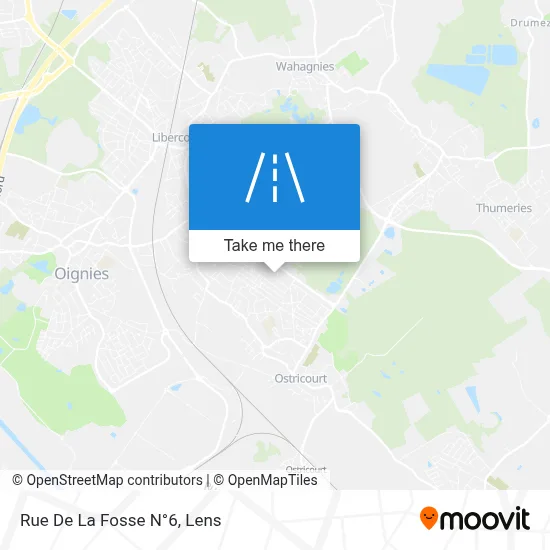 Rue De La Fosse N°6 map