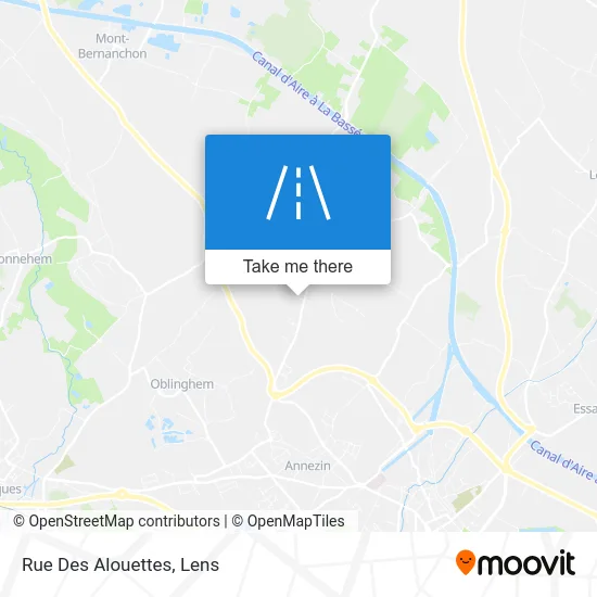 Rue Des Alouettes map