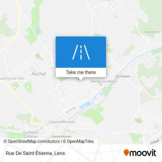 Rue De Saint-Étienne map