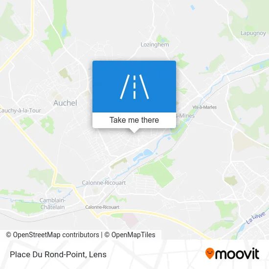 Place Du Rond-Point map