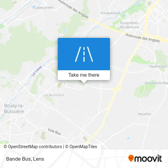 Bande Bus map