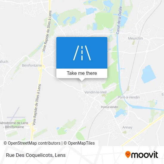 Rue Des Coquelicots map