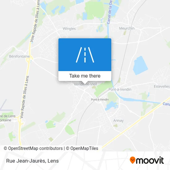 Rue Jean-Jaurès map