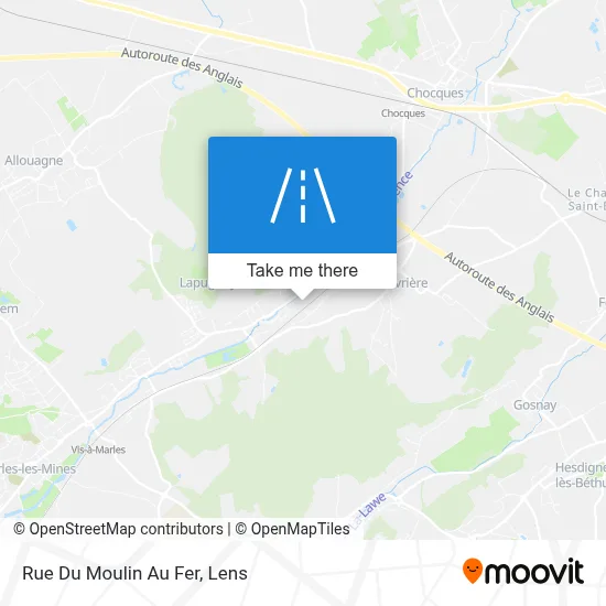Rue Du Moulin Au Fer map